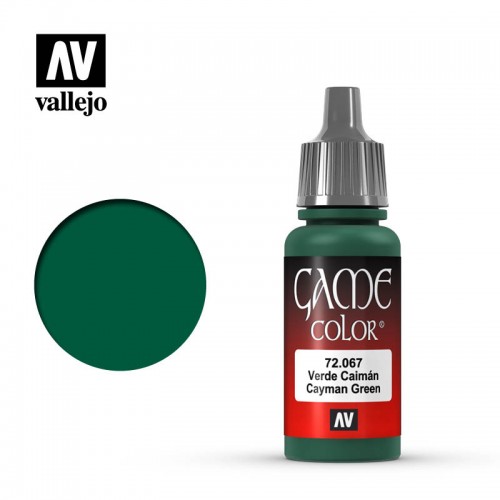 Vallejo Game Color 17ml Cayman Green 72067